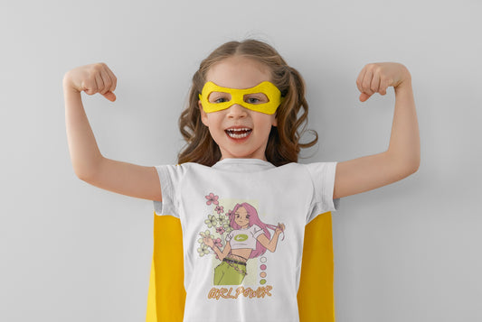 Girl Power-Kids Heavy Cotton™ Tee