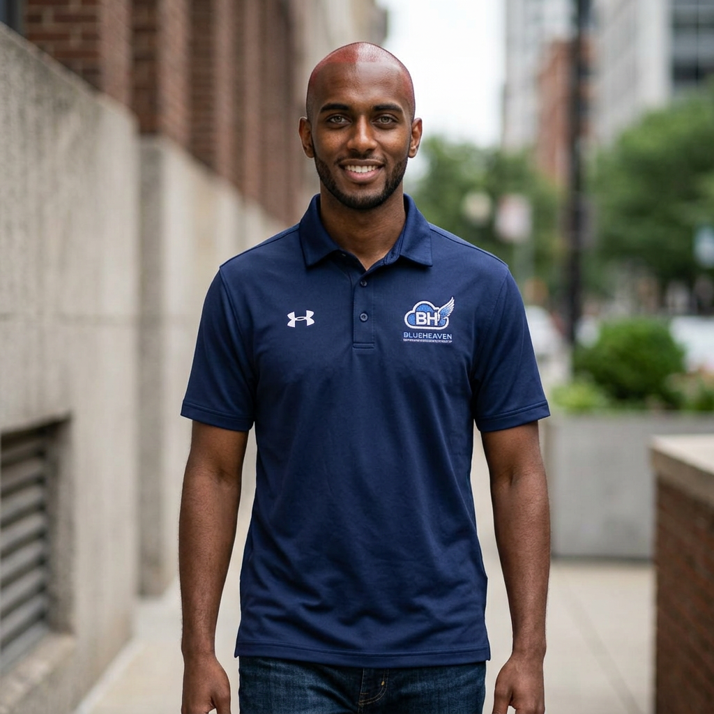 Blueheaven Embroidered Performance Polo 1st Ed.— Under Armour Men's Golf/Work Shirt