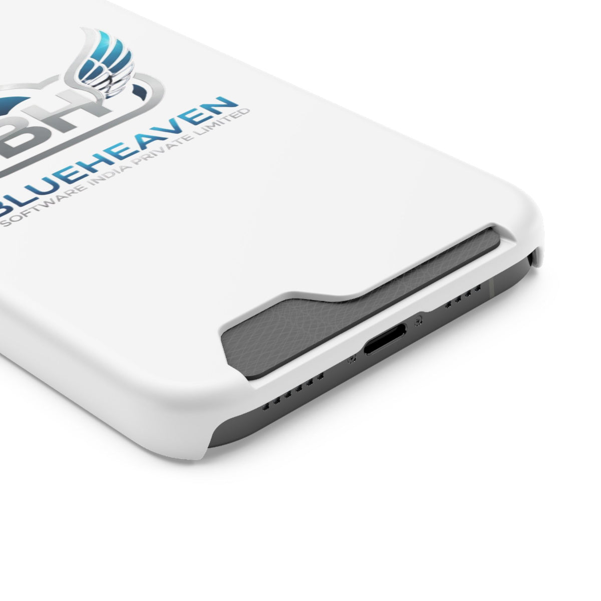 BlueHeaven Logo Phone Case with Card Holder