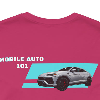 Mobile Auto 101 Edition 1-Unisex Jersey Short Sleeve Tee