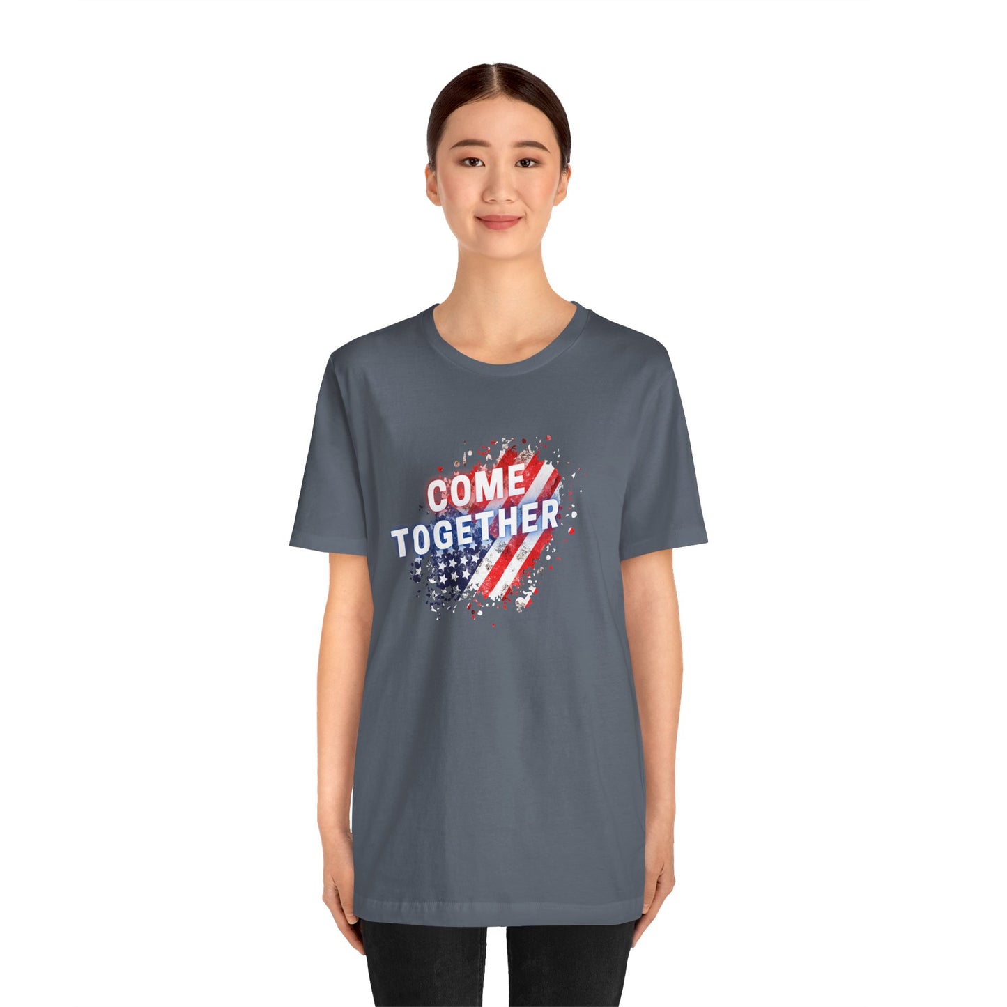 Come Together (Political Unity)-Unisex Jersey Short Sleeve Tee