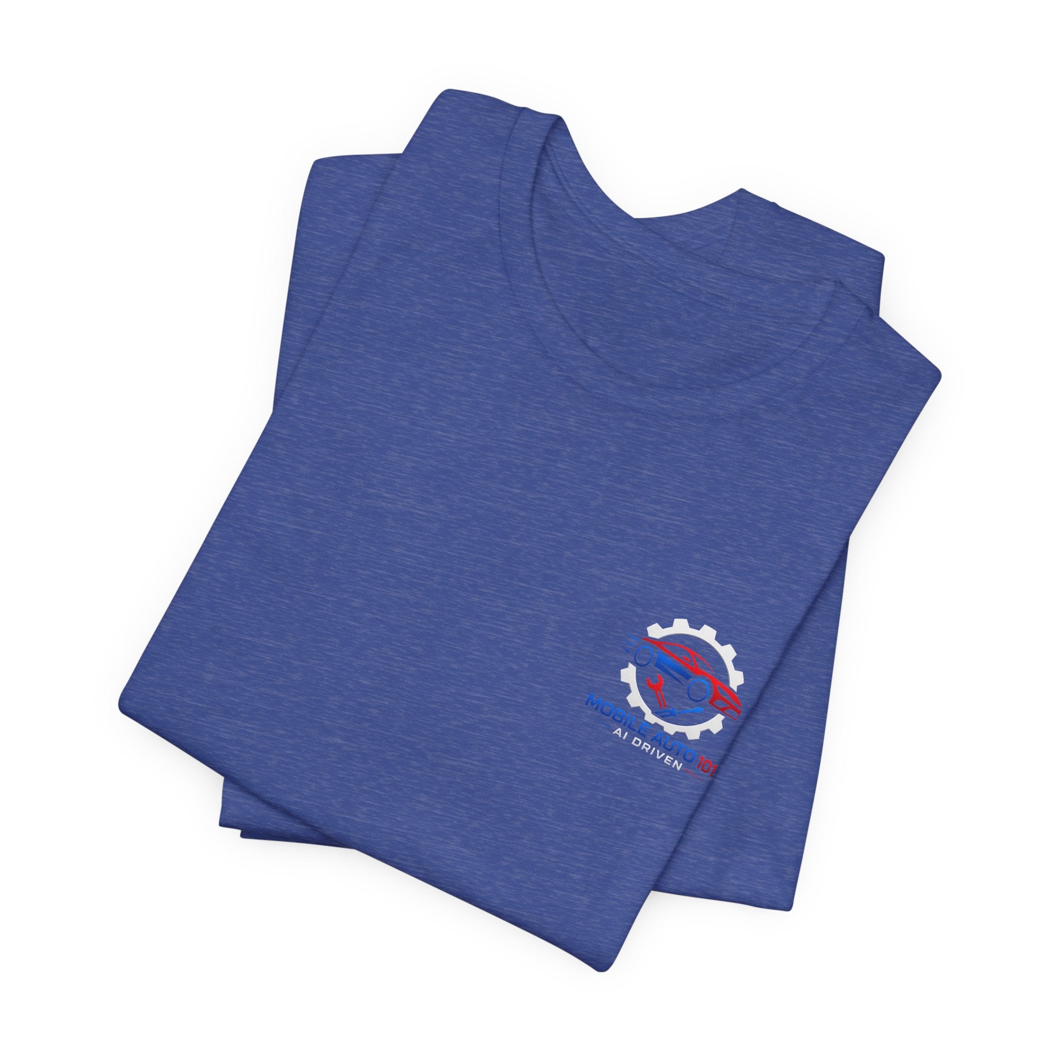 Mobile Auto 101 3rd Ed. (front and back design)-Unisex Jersey Short Sleeve Tee