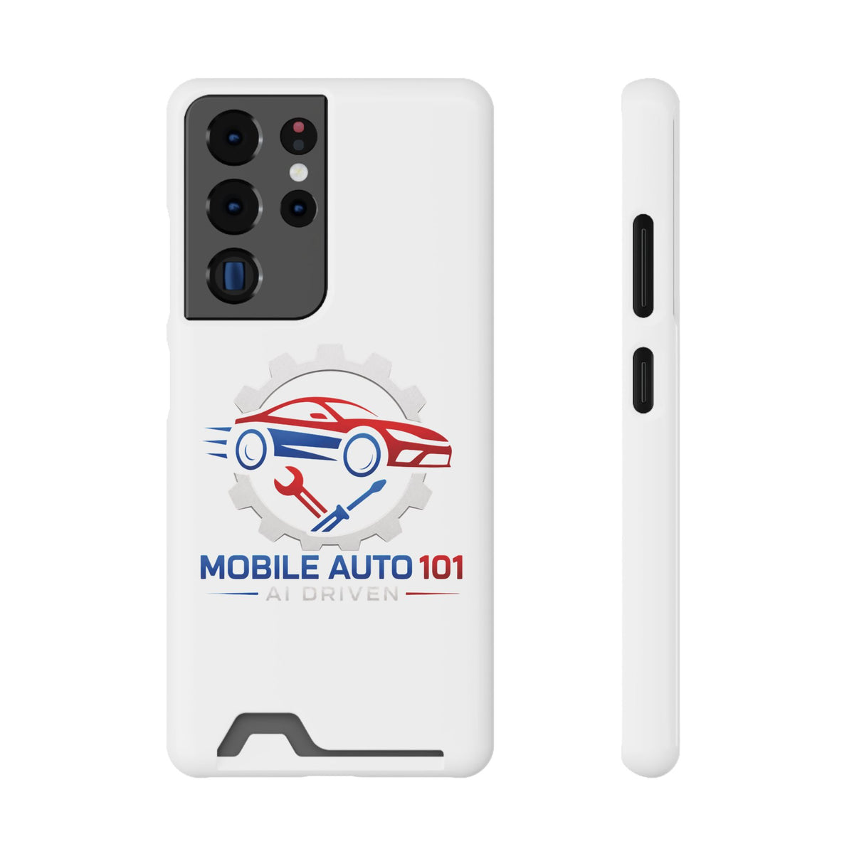 Mobile Auto 101 Logo Phone Case with Card Holder