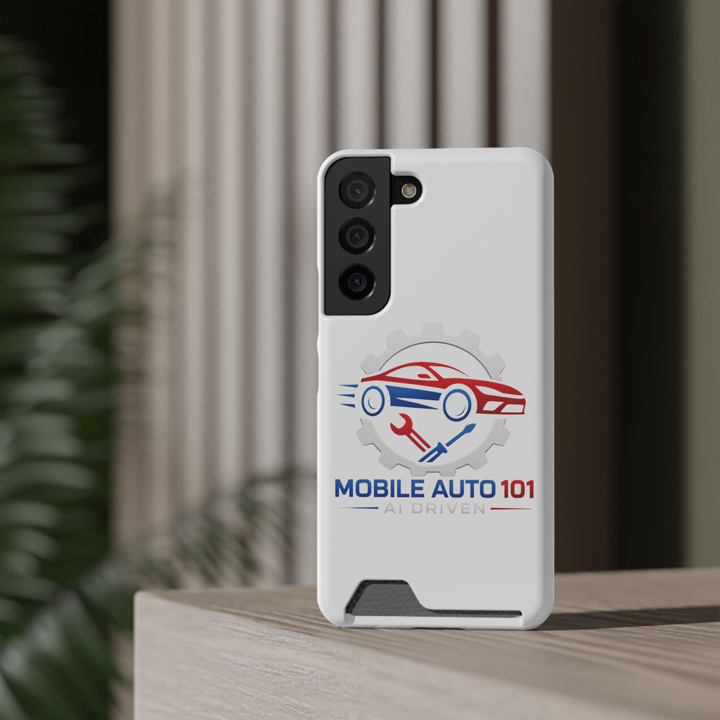 Mobile Auto 101 Logo Phone Case with Card Holder