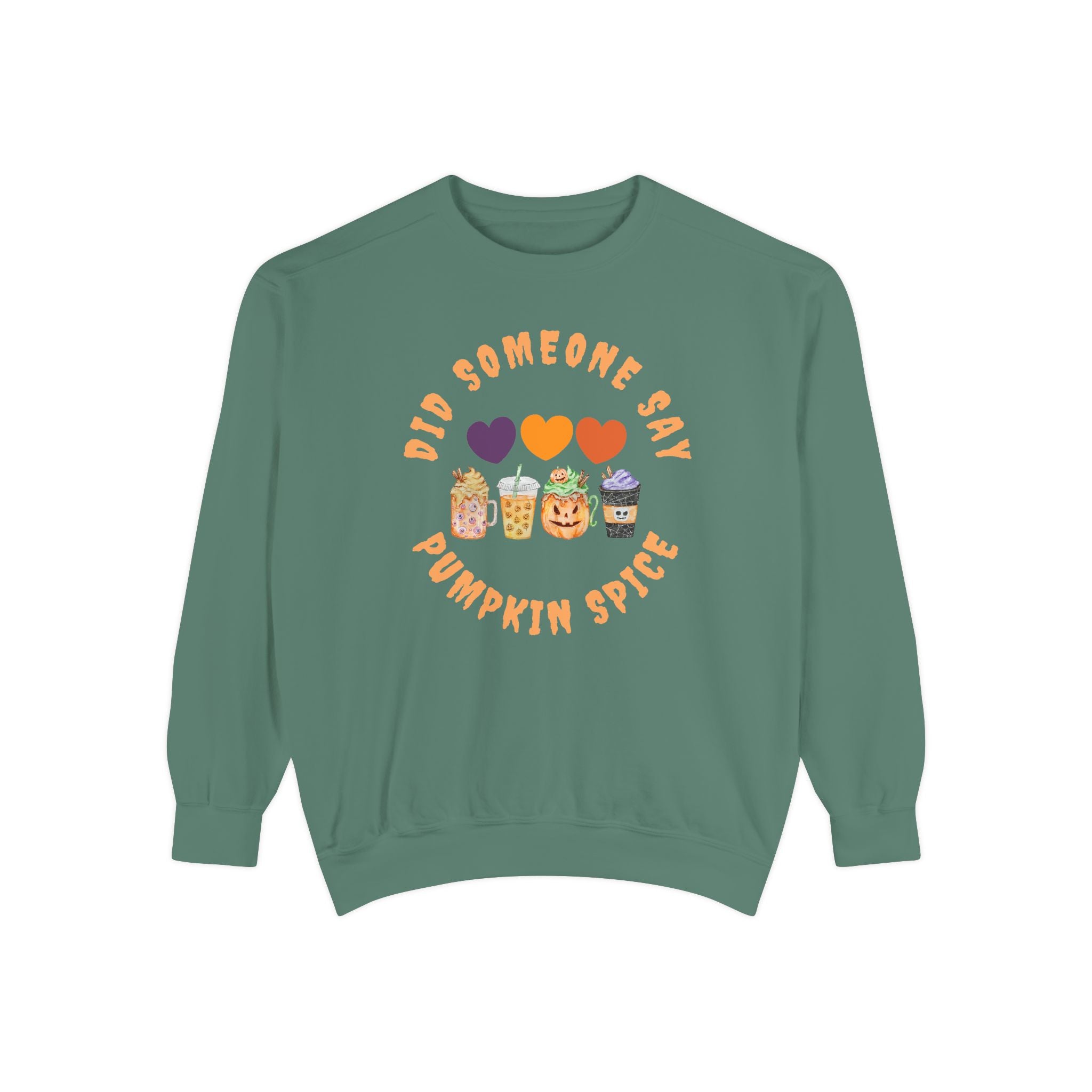 Pumpkin Spice Sweatshirt, Cozy Crewneck for Fall, Unisex Sweatshirt, Cute Autumn Apparel, Perfect for Halloween or Thanksgiving