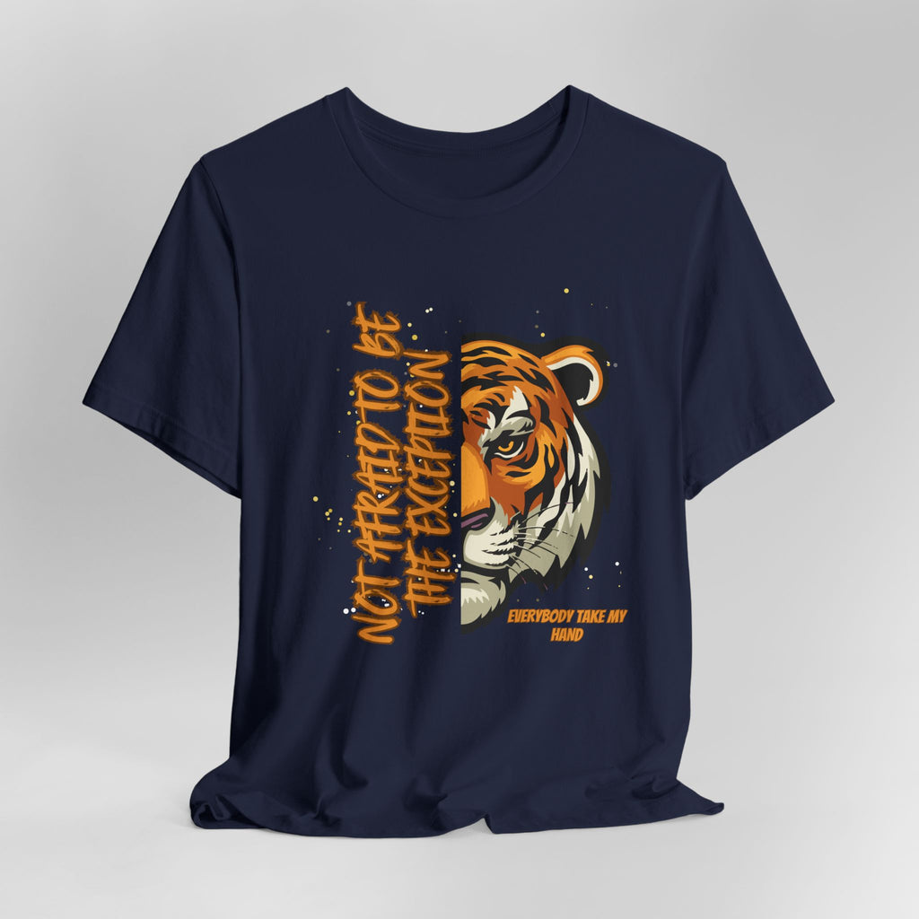 Not Afraid to Be the Exception-Unisex Jersey Short Sleeve Tee