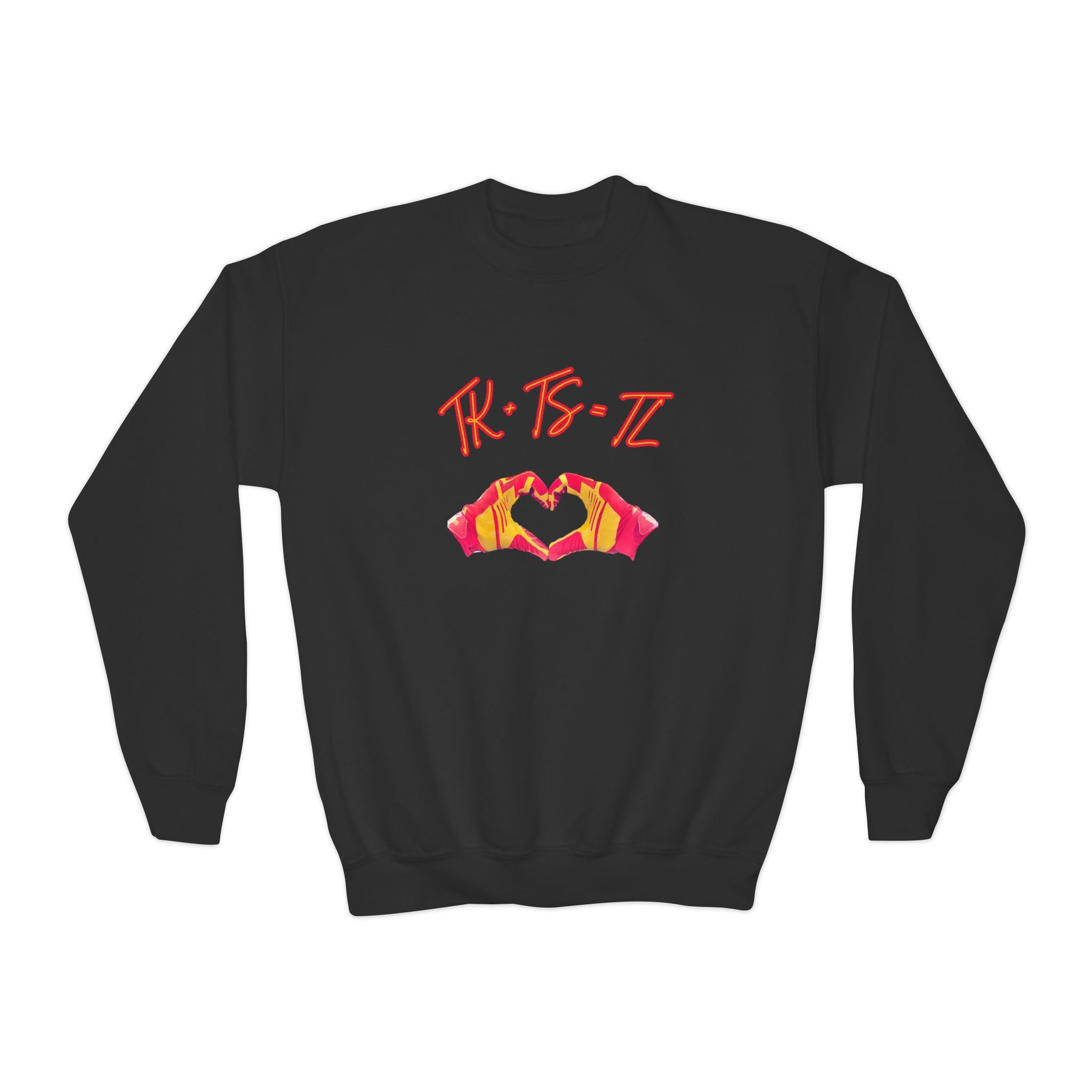 SWELCE #87 TK+TS=TL Youth Crewneck Sweatshirt