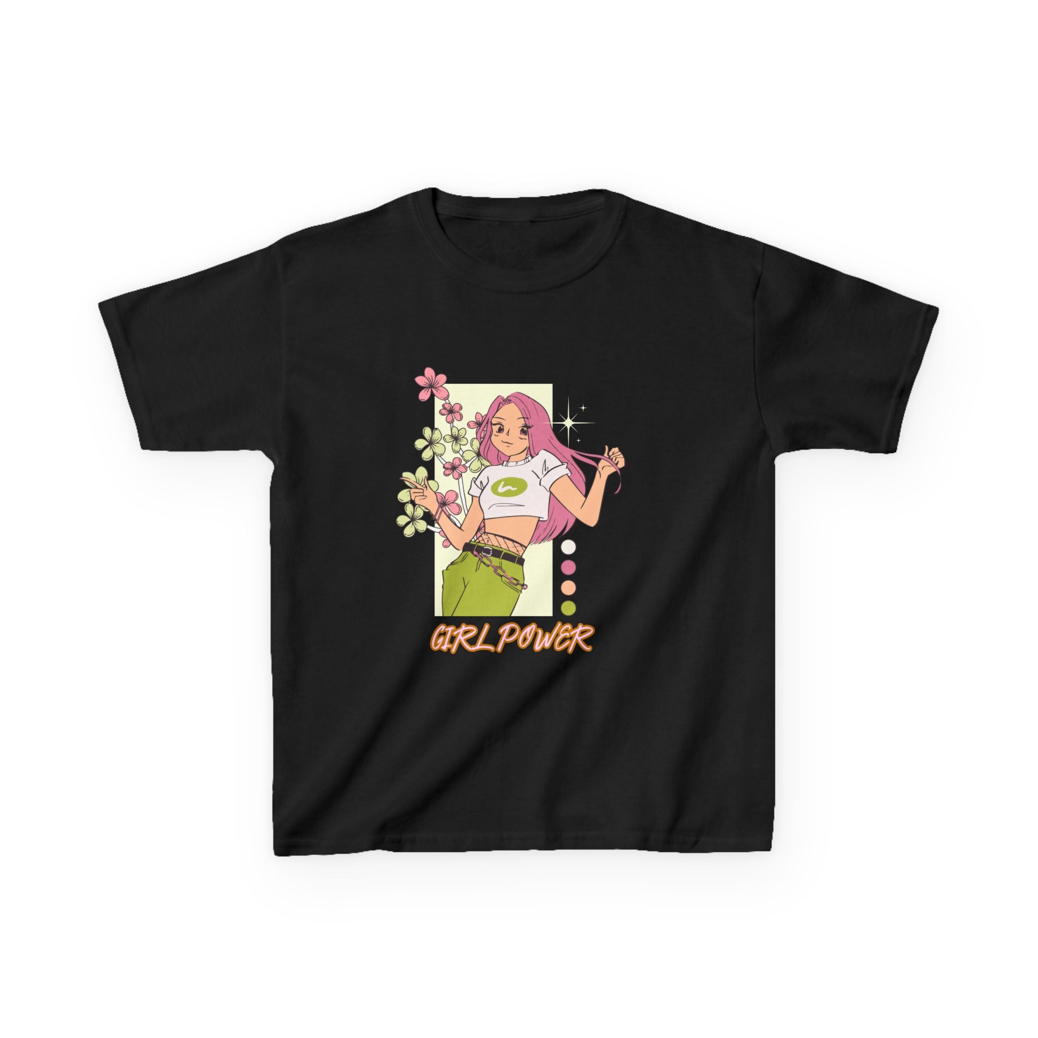 Girl Power-Kids Heavy Cotton™ Tee