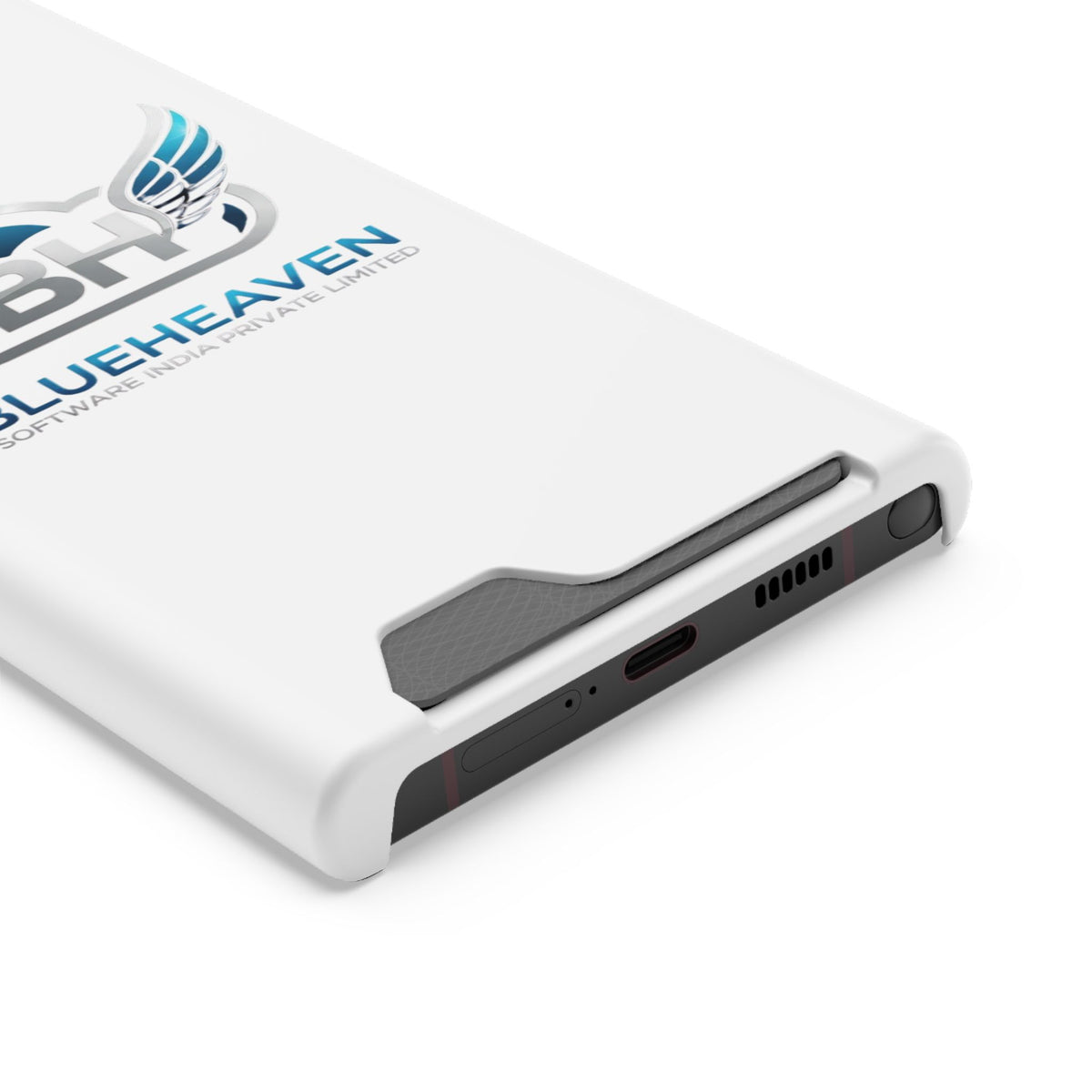 BlueHeaven Logo Phone Case with Card Holder