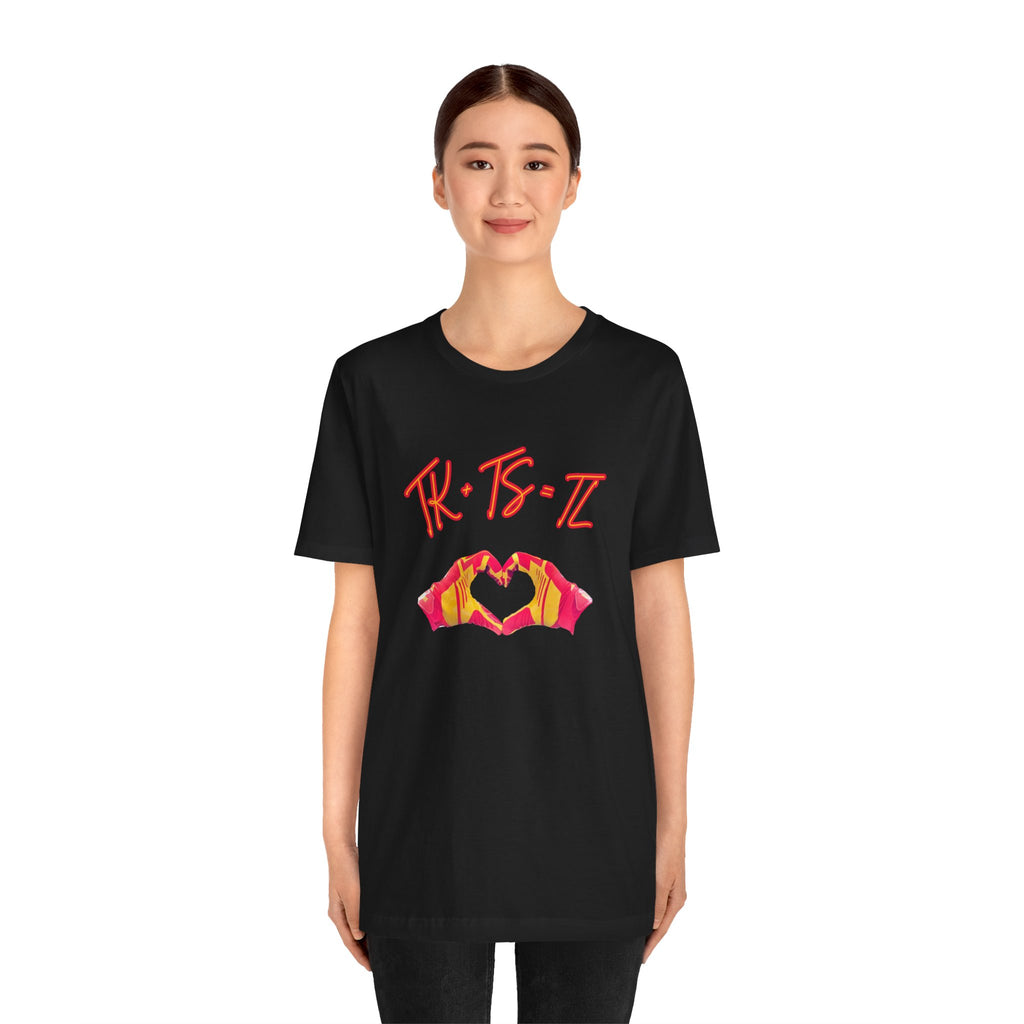 SWELCE TK+TS=TL Original Love Glove Design (Vers#3 for black) Jersey-Unisex Jersey Short Sleeve Tee