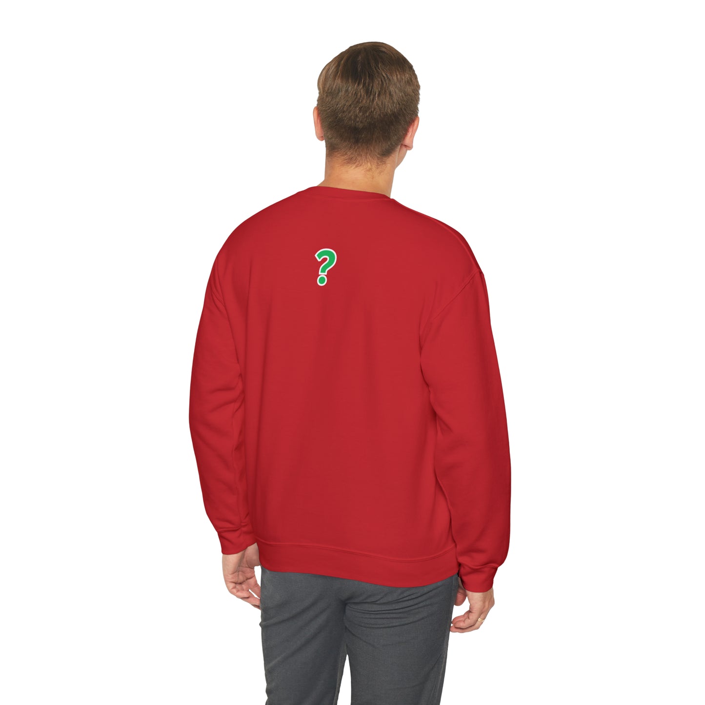 Have I Been Naughty or Nice? Red -Unisex Heavy Blend™ Crewneck Sweatshirt