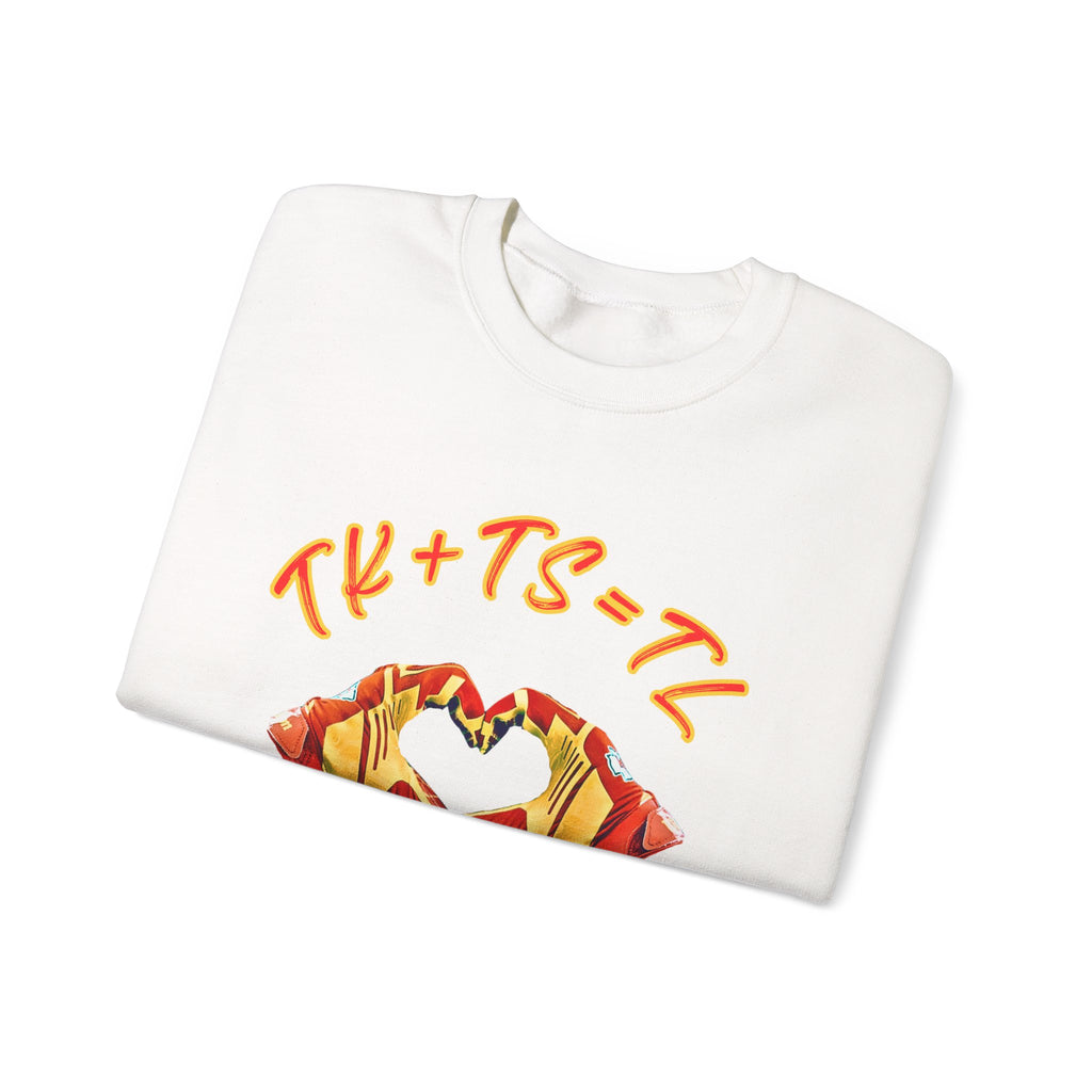 SWELCE TK+TS=TL Black -Unisex Heavy Blend™ Crewneck Sweatshirt
