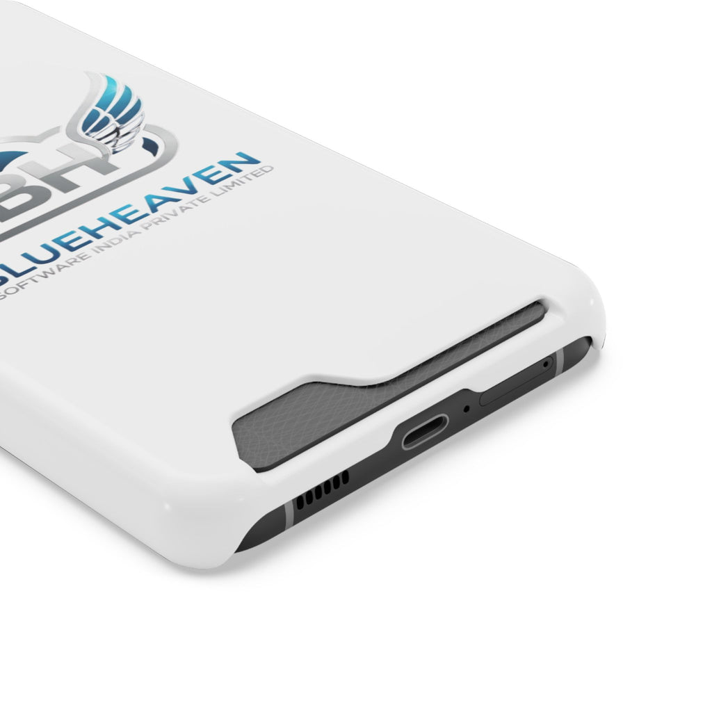 BlueHeaven Logo Phone Case with Card Holder