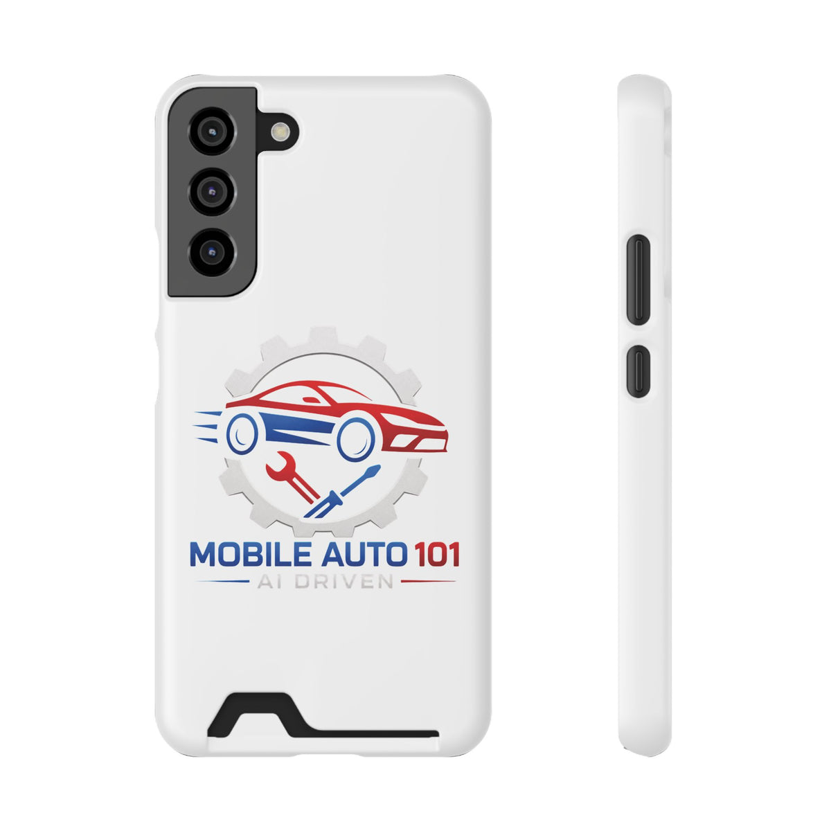 Mobile Auto 101 Logo Phone Case with Card Holder
