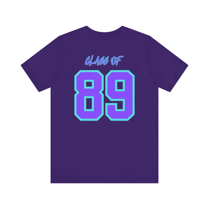 Gen X Class of '89.-Unisex Jersey Short Sleeve Tee