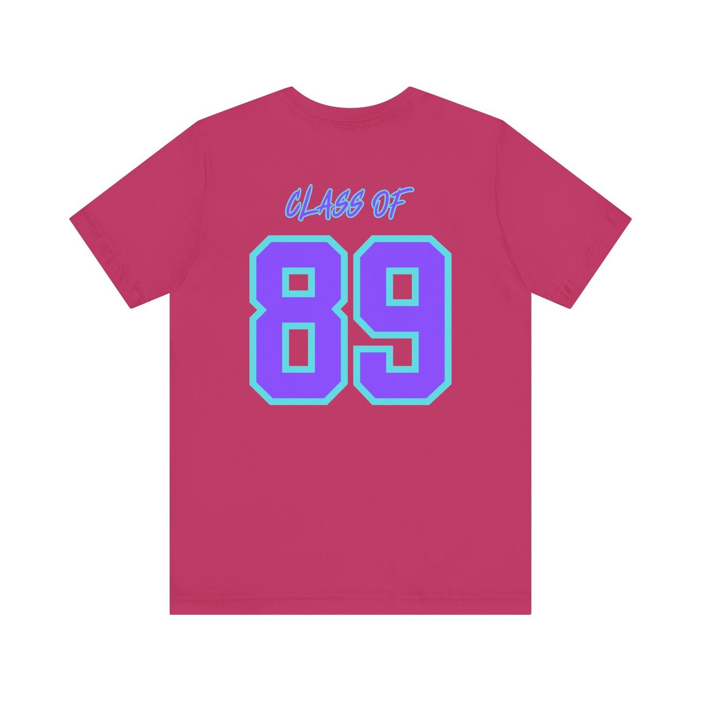 Gen X Class of '89.-Unisex Jersey Short Sleeve Tee