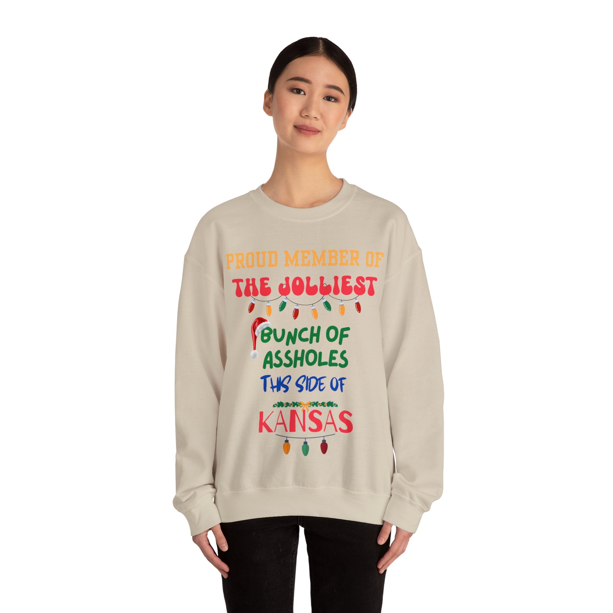 Proud Member of the Jolliest Bunch of Assholes (KS)-Unisex Heavy Blend™ Crewneck Sweatshirt