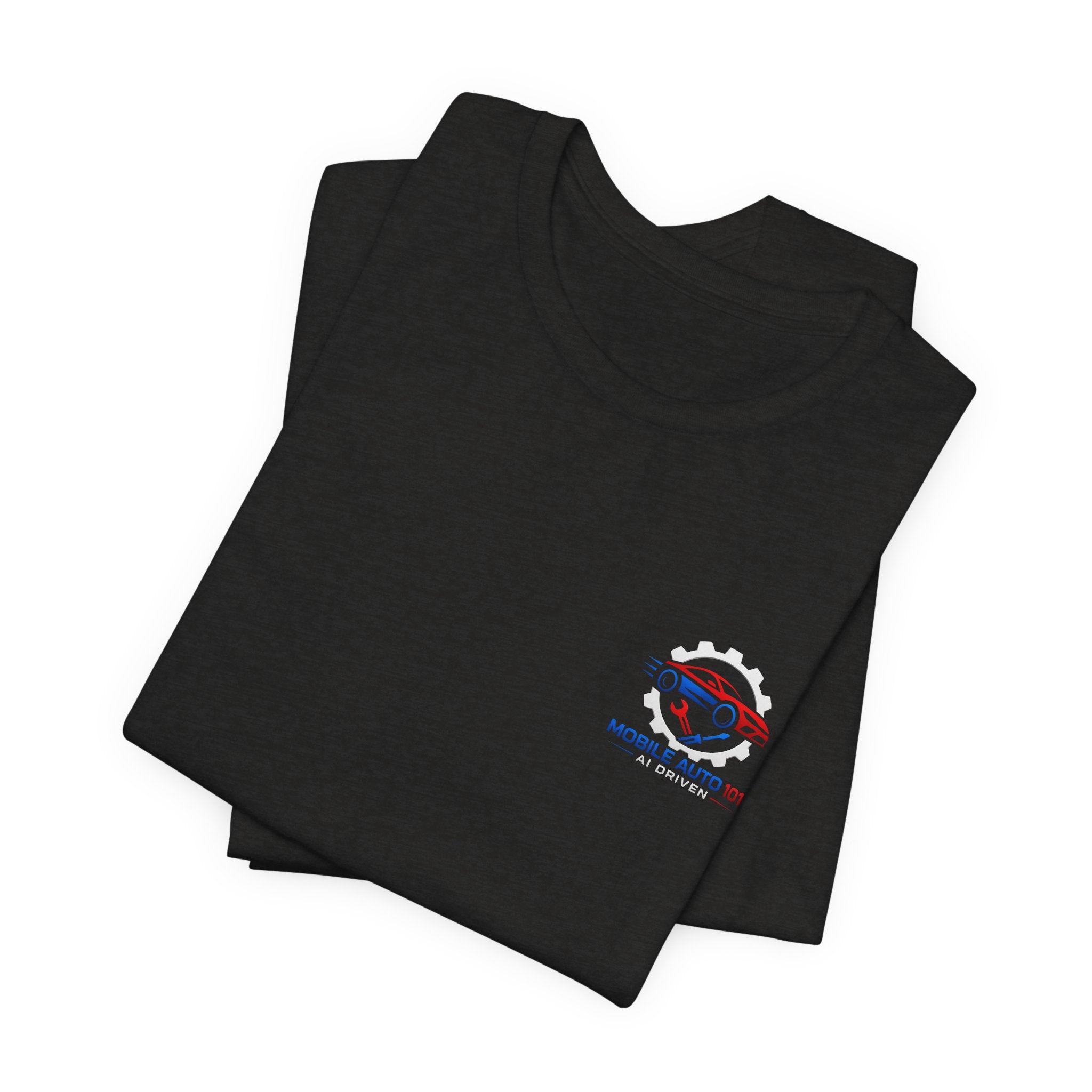 Mobile Auto 101 3rd Ed. (front and back design)-Unisex Jersey Short Sleeve Tee