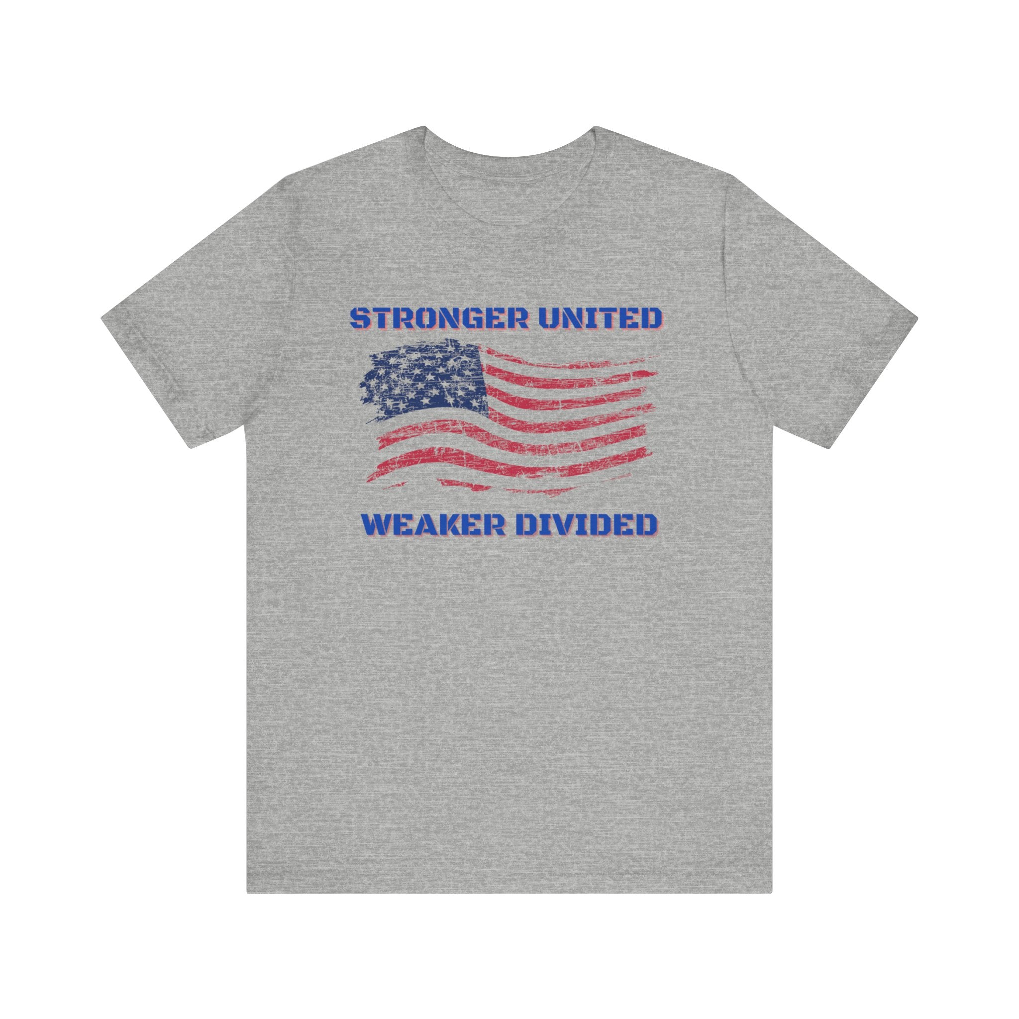 Stronger United Weaker Divided-Unisex Jersey Short Sleeve Tee