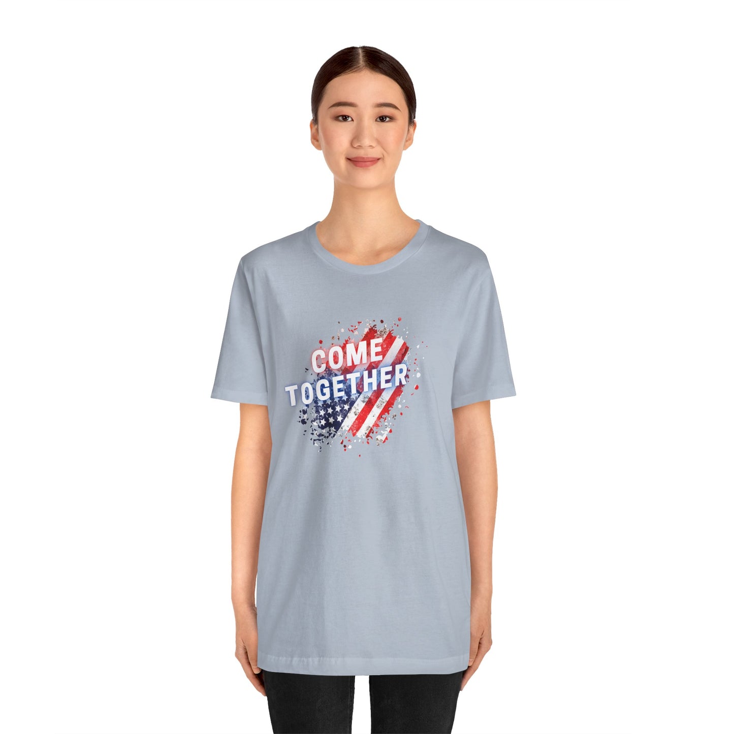 Come Together (Political Unity)-Unisex Jersey Short Sleeve Tee