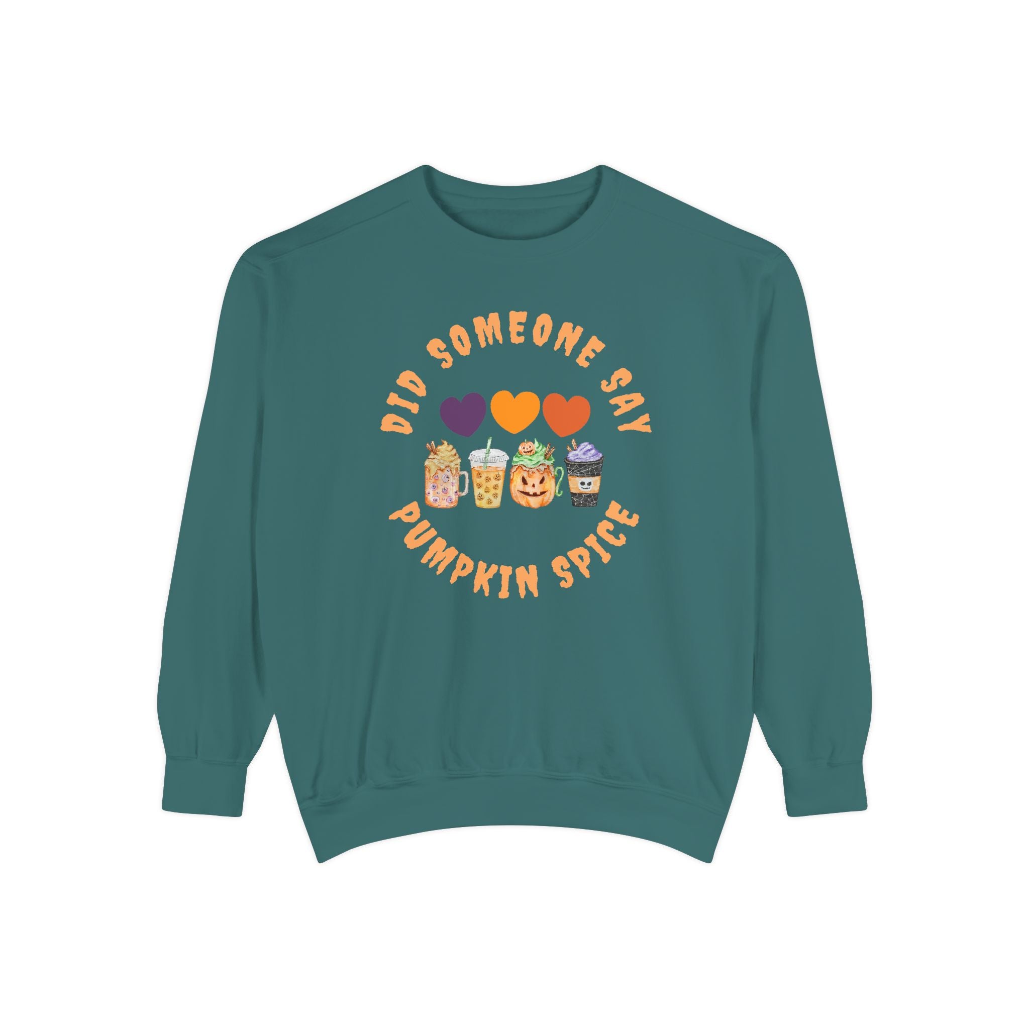 Pumpkin Spice Sweatshirt, Cozy Crewneck for Fall, Unisex Sweatshirt, Cute Autumn Apparel, Perfect for Halloween or Thanksgiving