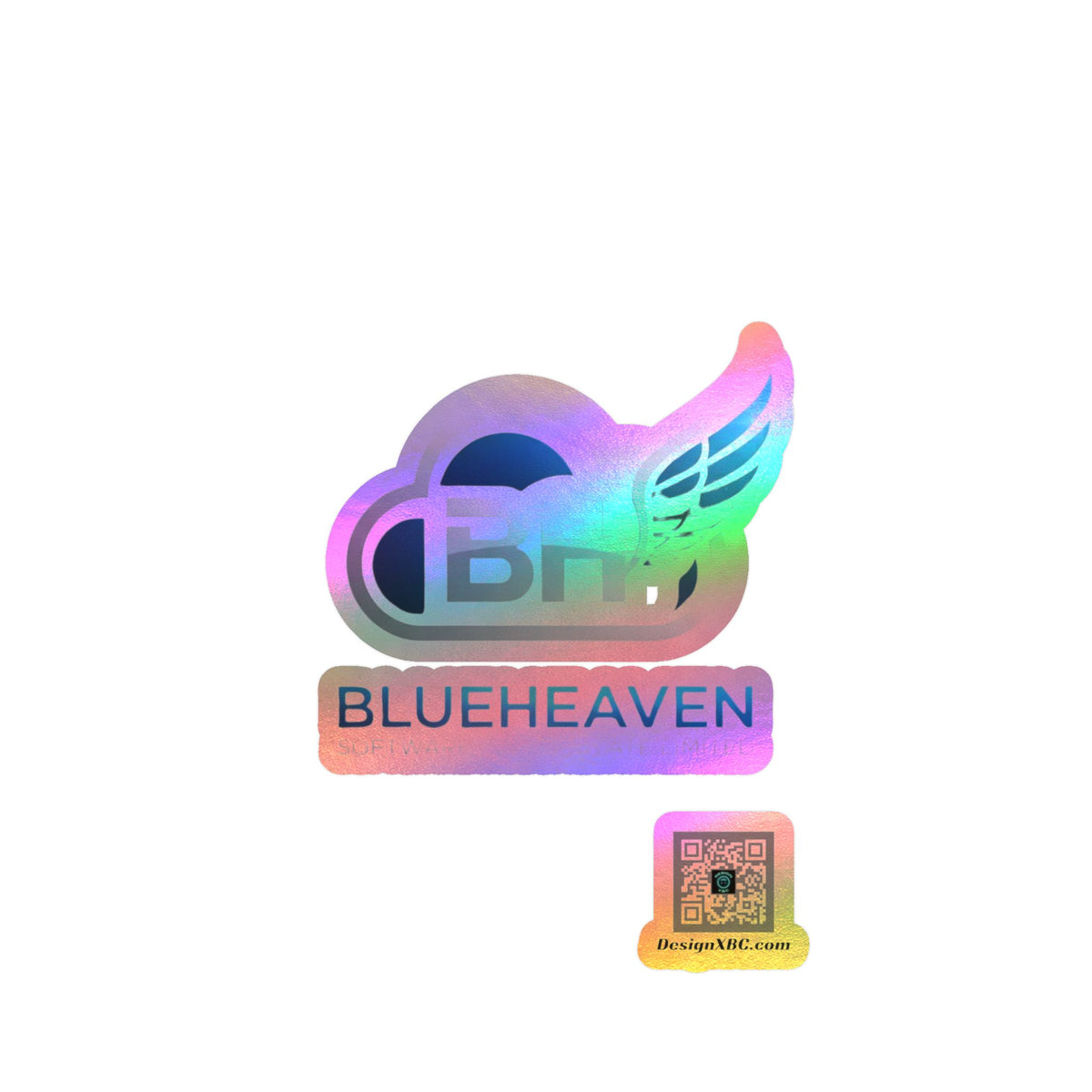 Blueheaven BH Winged Logo Kiss-Cut Vinyl Decal
