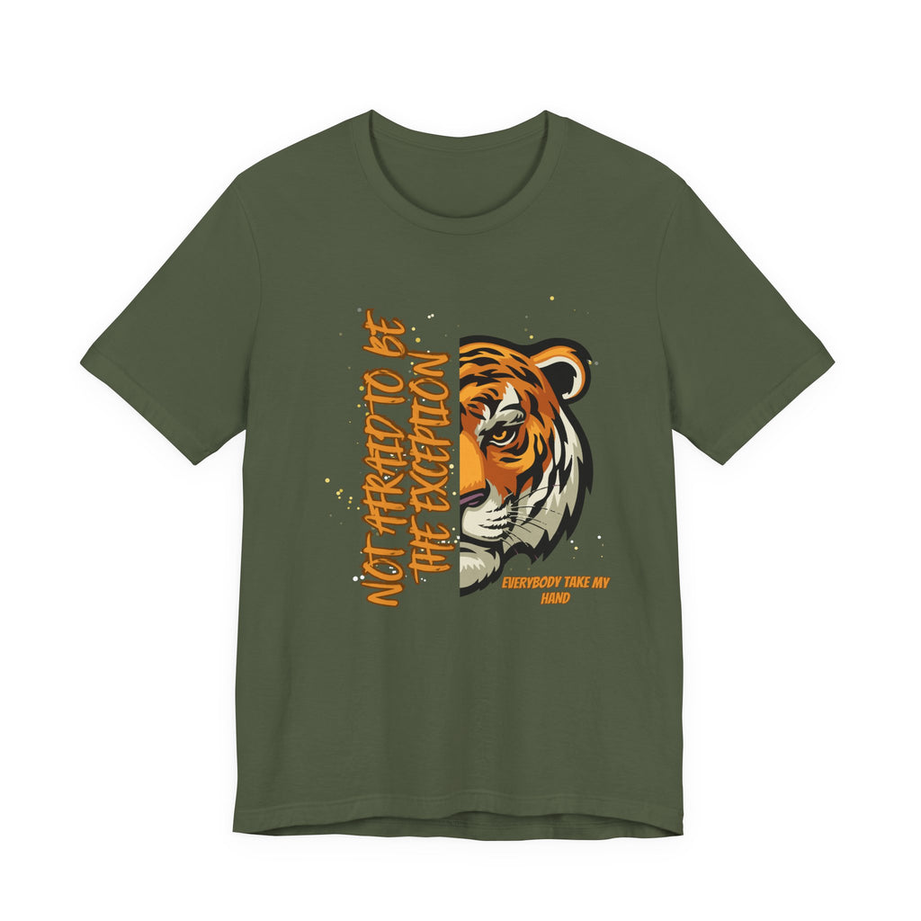 Not Afraid to Be the Exception-Unisex Jersey Short Sleeve Tee
