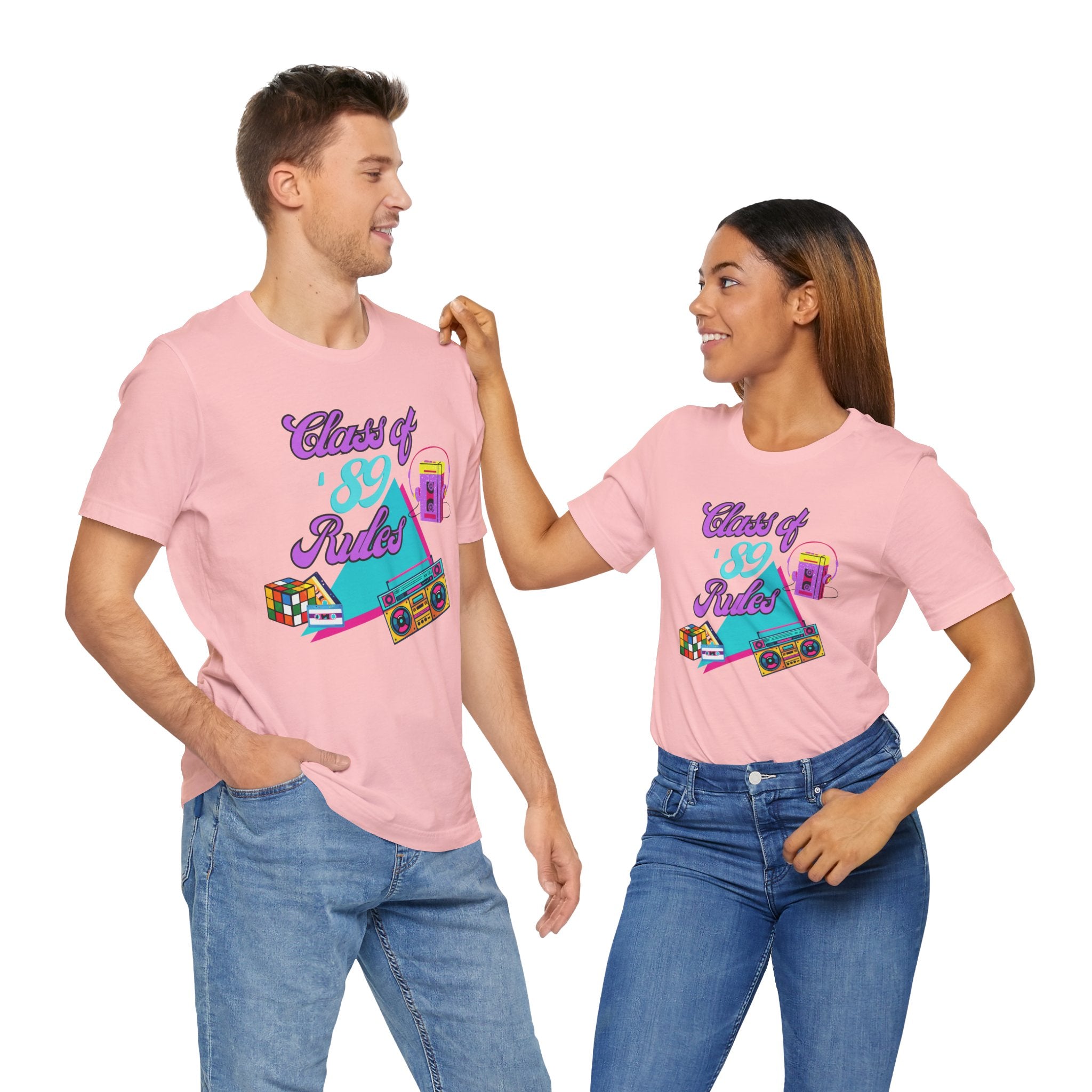 Class of '89 Rules Version 1-Unisex Jersey Short Sleeve Tee