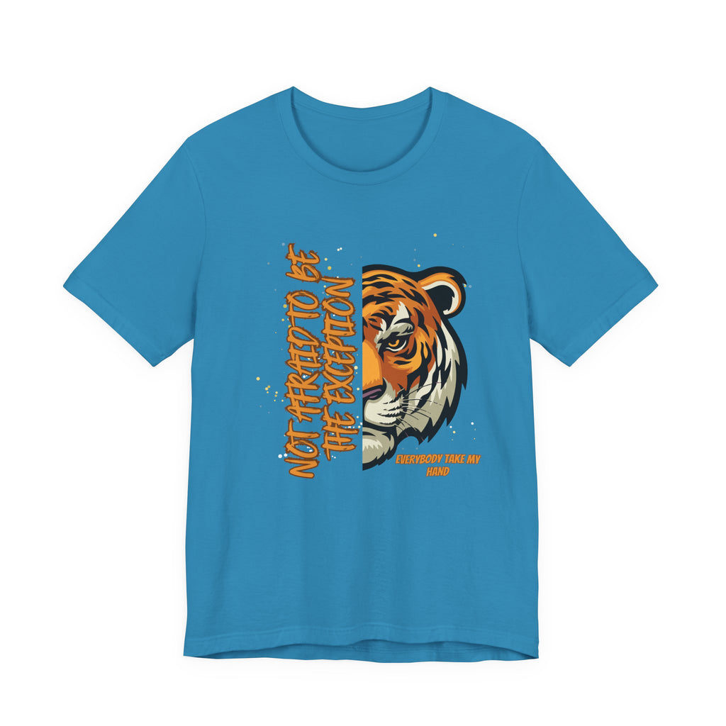 Not Afraid to Be the Exception-Unisex Jersey Short Sleeve Tee