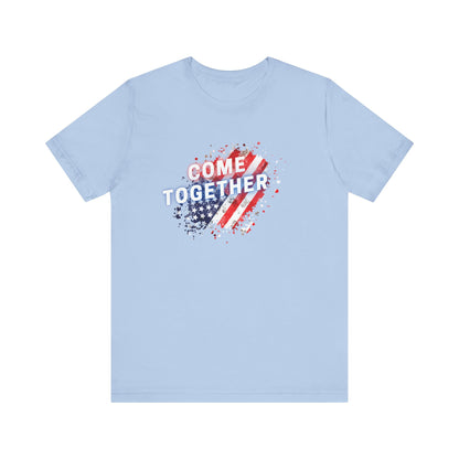 Come Together (Political Unity)-Unisex Jersey Short Sleeve Tee