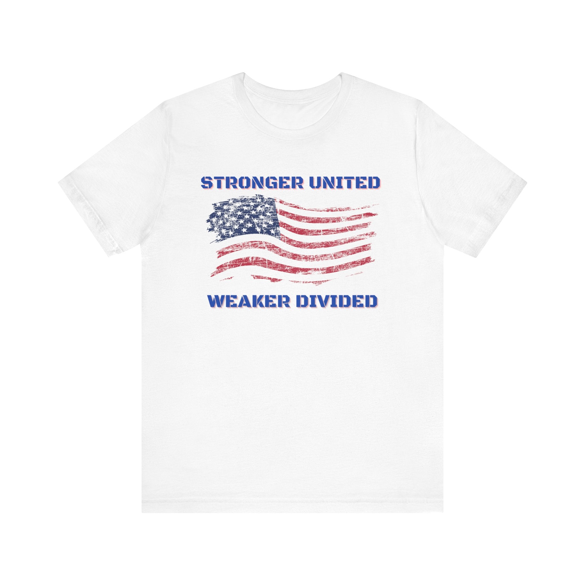 Stronger United Weaker Divided-Unisex Jersey Short Sleeve Tee