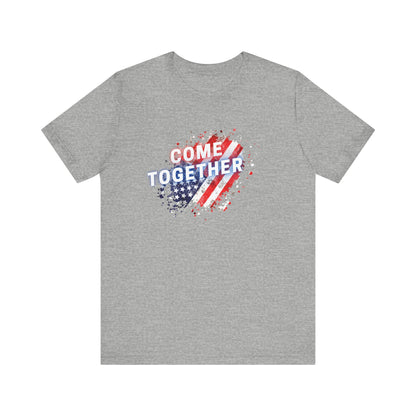 Come Together (Political Unity)-Unisex Jersey Short Sleeve Tee