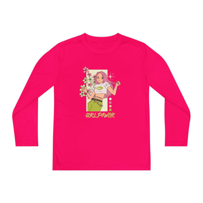 Girl Power-Youth Long Sleeve Competitor Tee