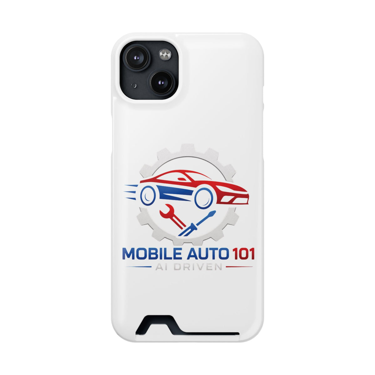 Mobile Auto 101 Logo Phone Case with Card Holder