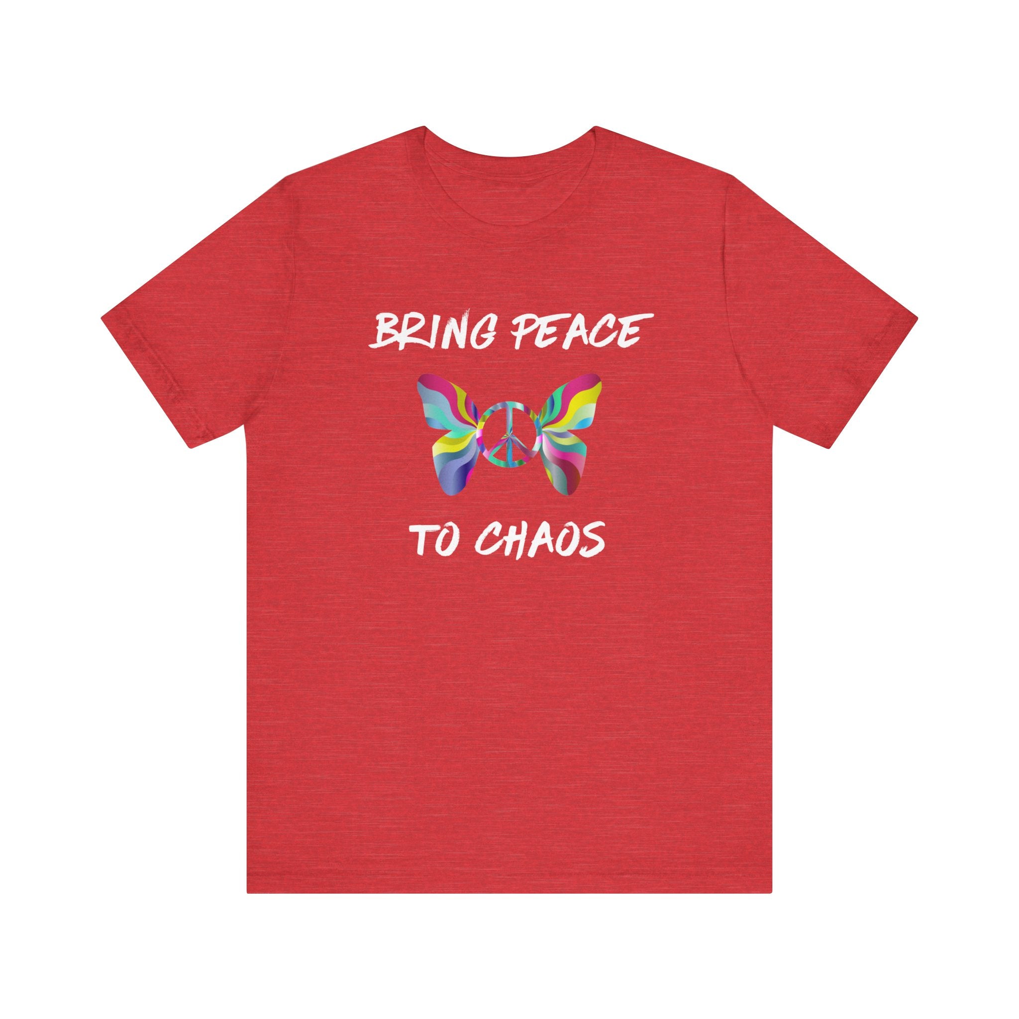 Bring Peace to Chaos-Unisex Jersey Short Sleeve Tee