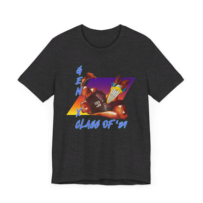 Gen X Class of '89.-Unisex Jersey Short Sleeve Tee