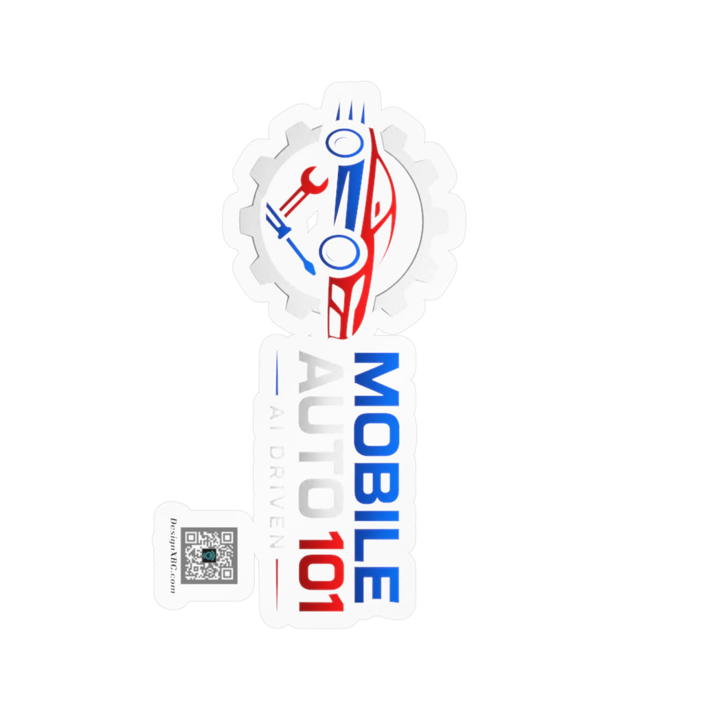 Mobile Auto 101 Logo 2nd Version Kiss-Cut Vinyl Decal