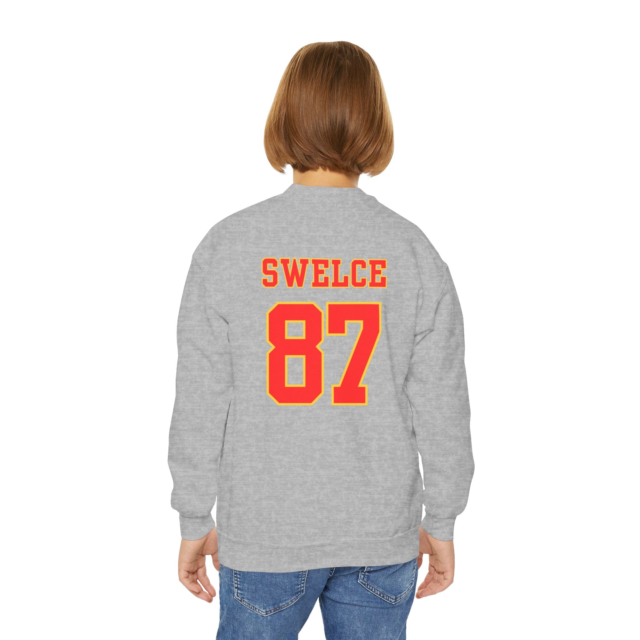 SWELCE #87 TK+TS=TL Youth Crewneck Sweatshirt