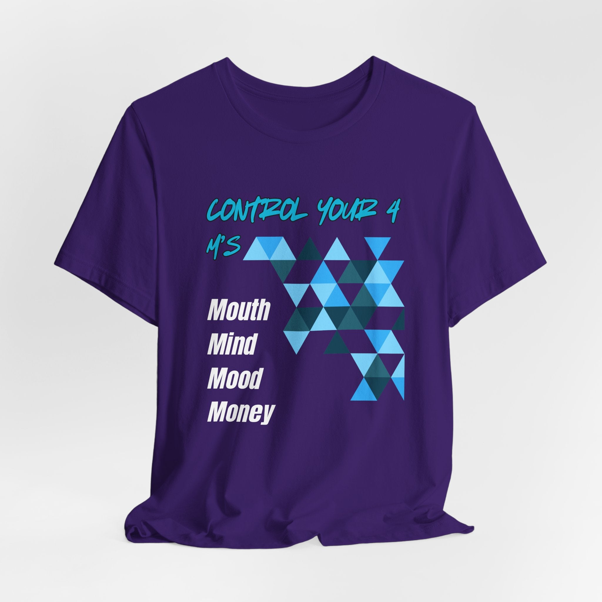 Control Your 4 M's-Unisex Jersey Short Sleeve Tee