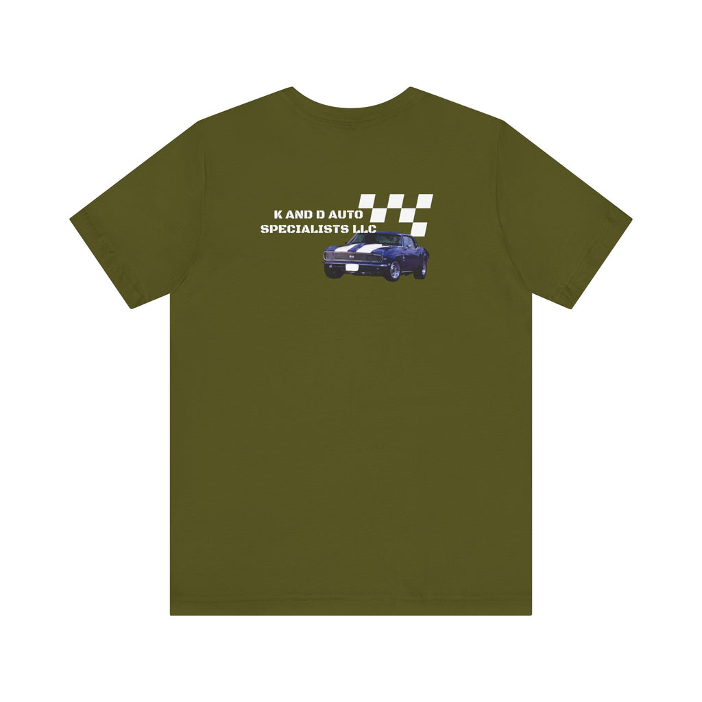 K and D Auto Specialists LLC.-Unisex Jersey Short Sleeve Tee