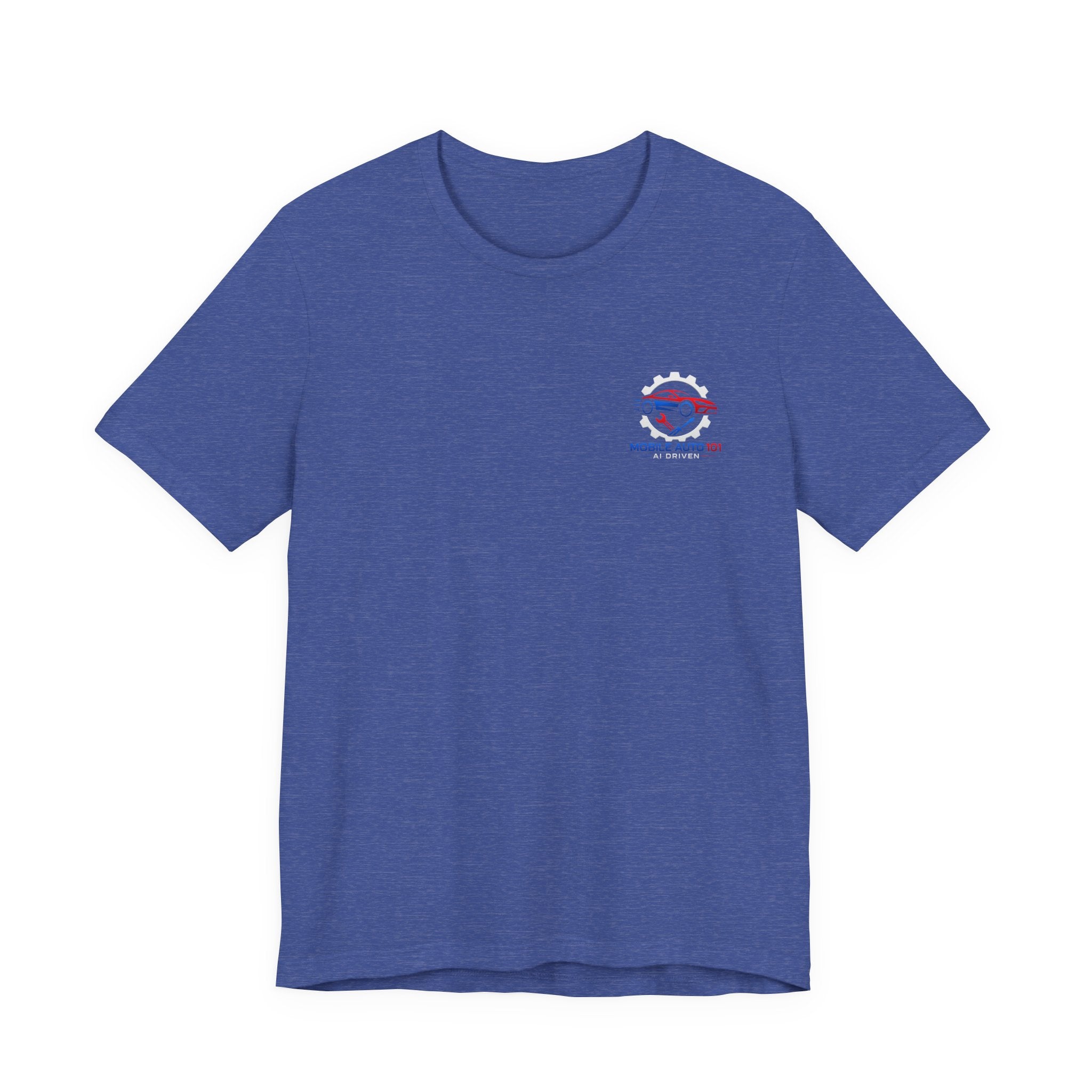 Mobile Auto 101 3rd Ed. (front and back design)-Unisex Jersey Short Sleeve Tee