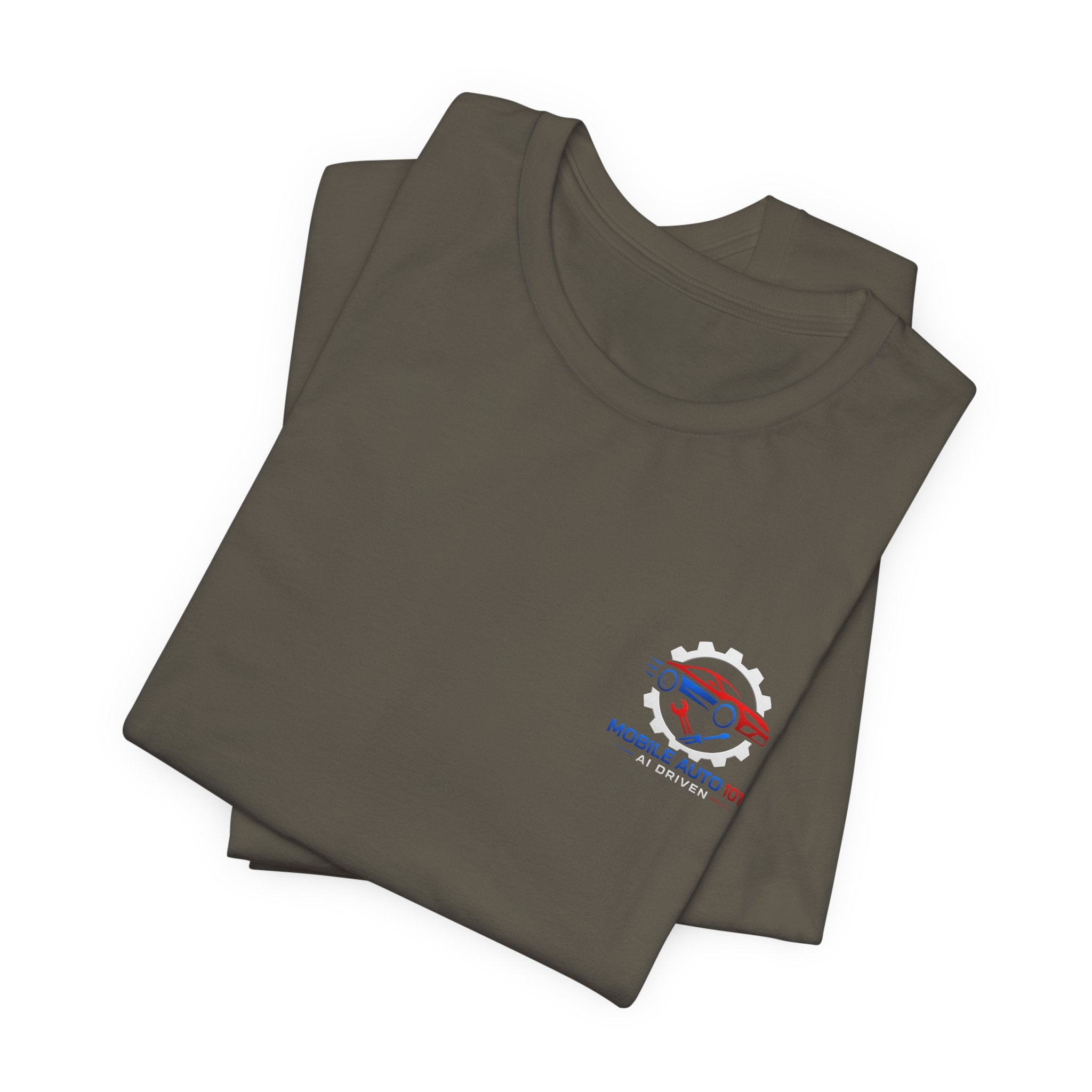 Mobile Auto 101 3rd Ed. (front and back design)-Unisex Jersey Short Sleeve Tee