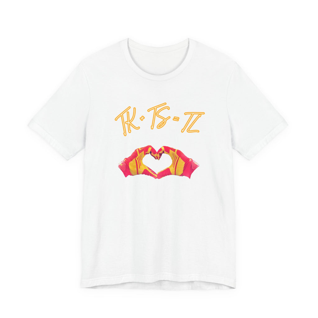SWELCE TK+TS=TL Original Love Glove Design (Vers#3 for RED) Jersey-Unisex Jersey Short Sleeve Tee