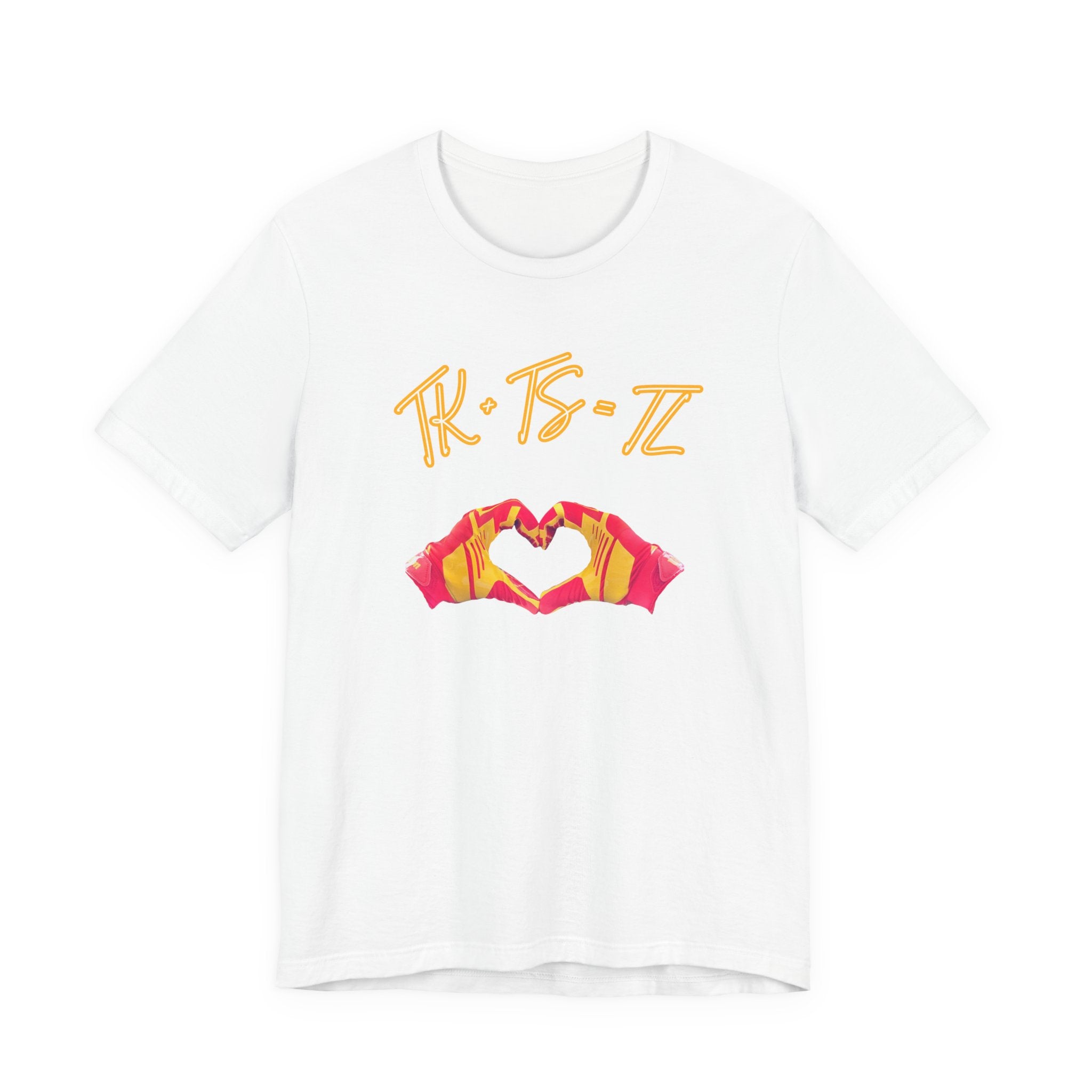 SWELCE TK+TS=TL Original Love Glove Design (Vers#3 for RED) Jersey-Unisex Jersey Short Sleeve Tee