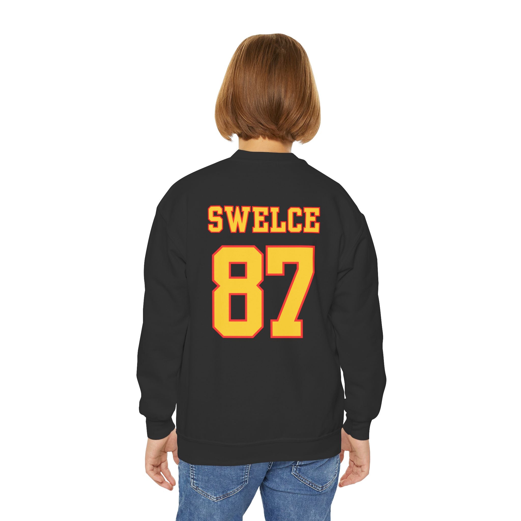 SWELCE #87 TK+TS=TL Youth Crewneck Sweatshirt
