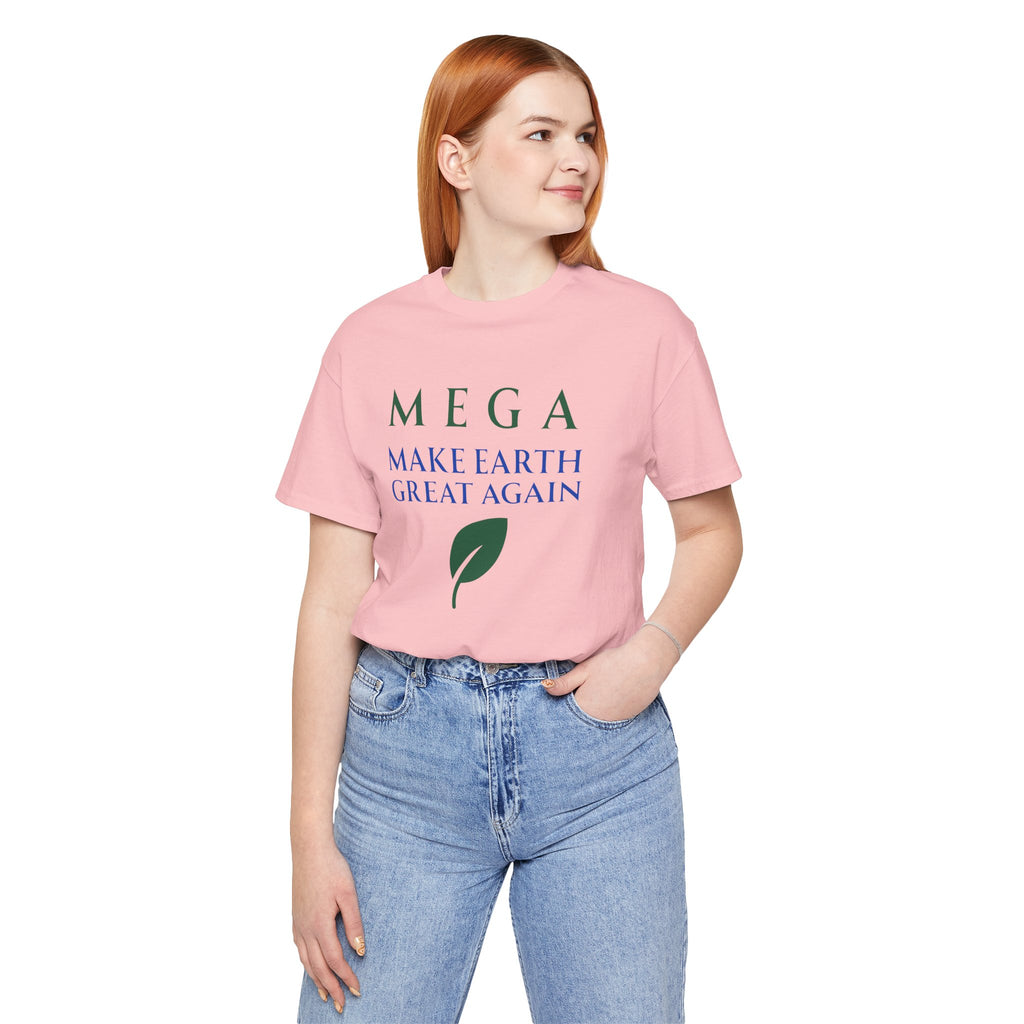MEGA Make Earth Great Again Version 2-Unisex Jersey Short Sleeve Tee