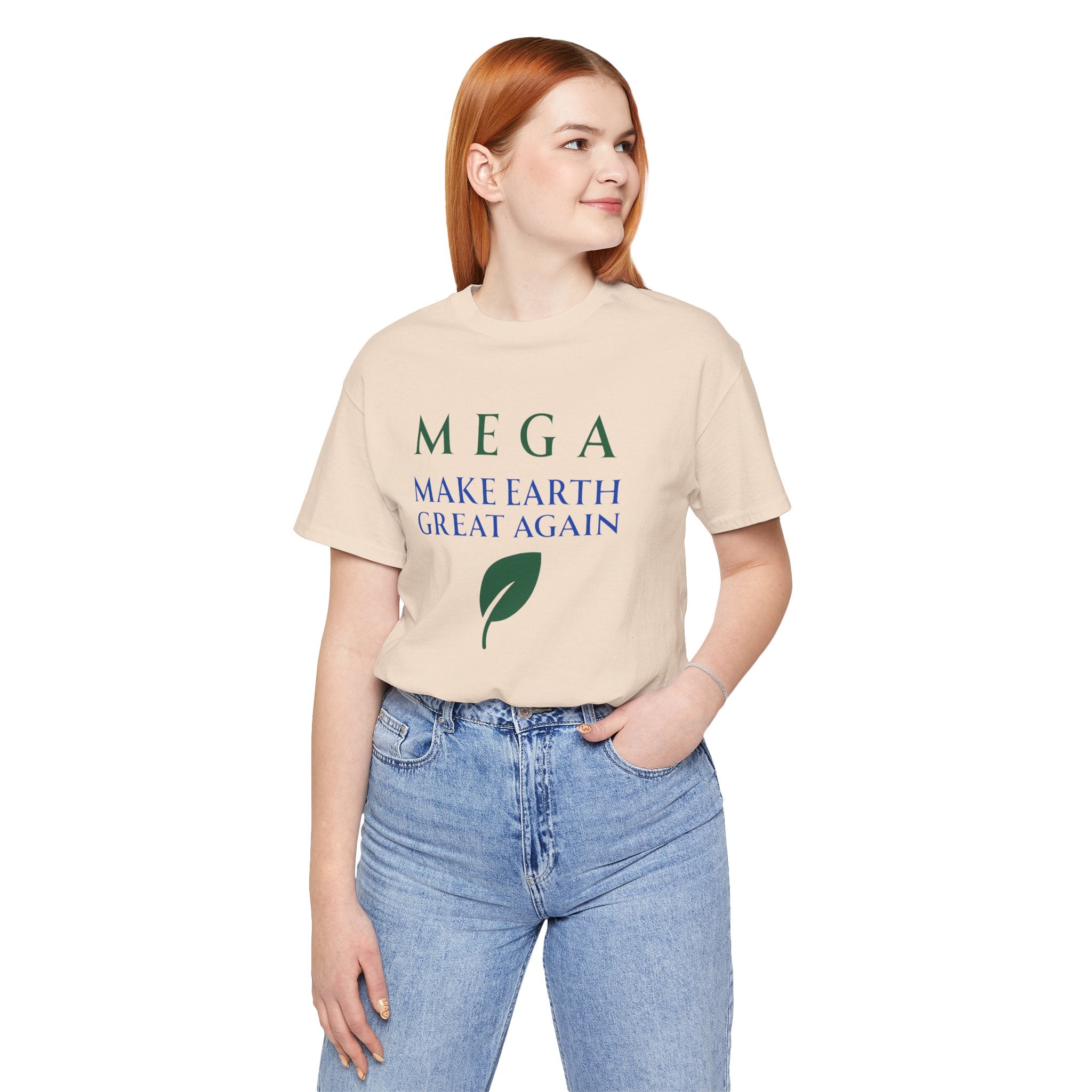 MEGA Make Earth Great Again Version 2-Unisex Jersey Short Sleeve Tee