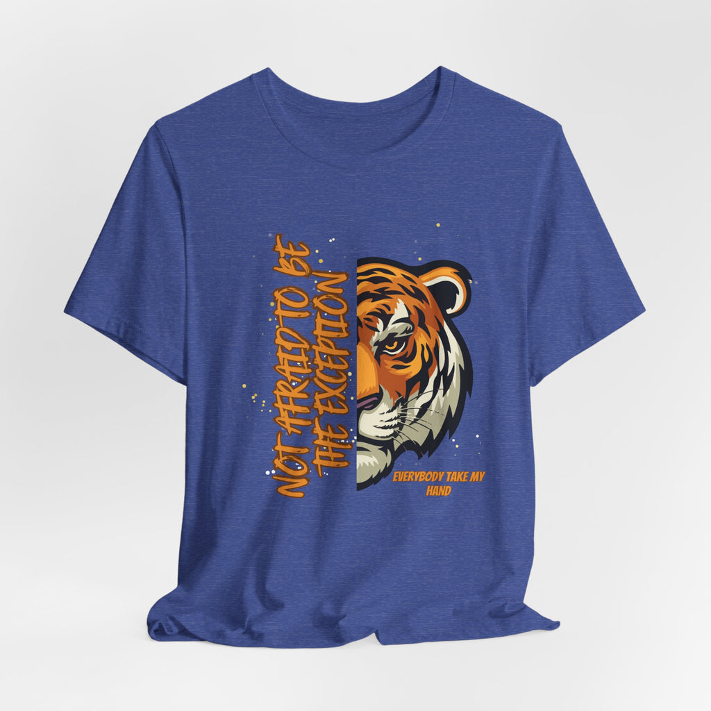 Not Afraid to Be the Exception-Unisex Jersey Short Sleeve Tee