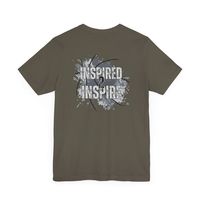 Inspired 2 Inspire-Double Sided Print-Unisex Jersey Short Sleeve Tee