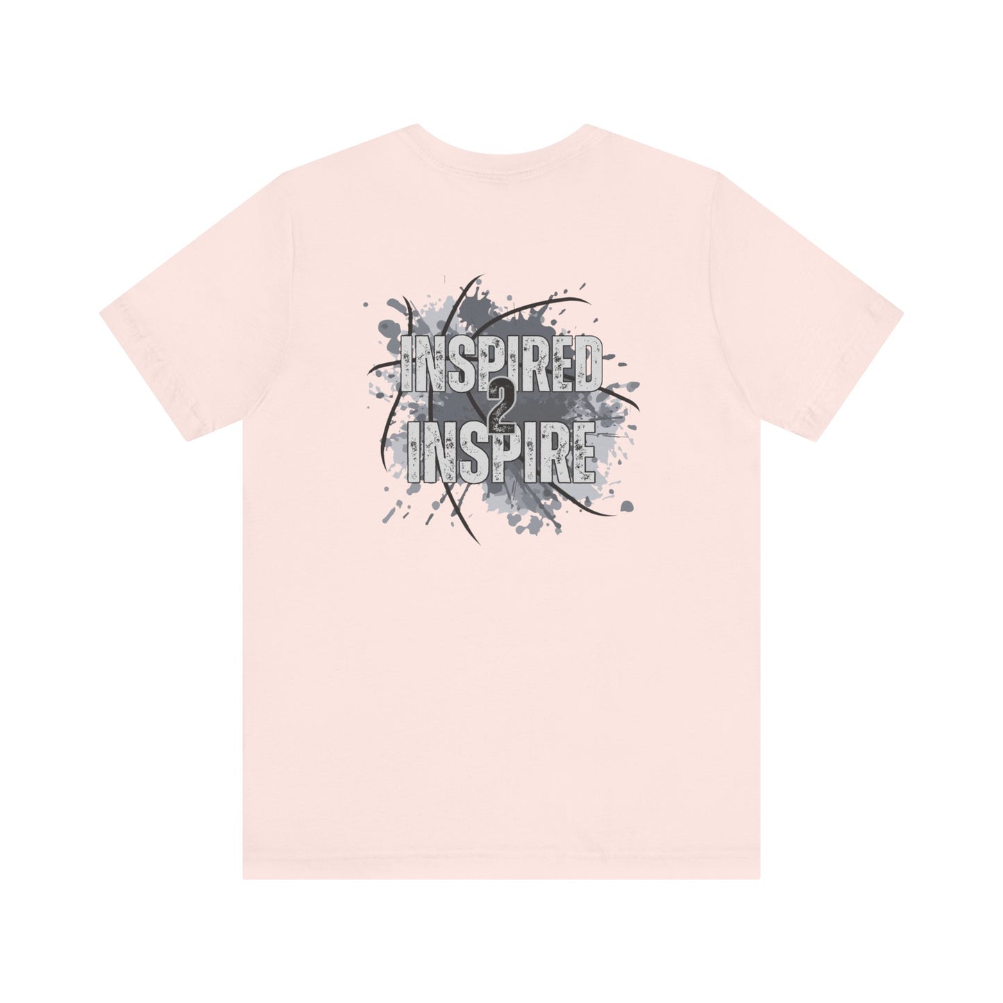 Inspired 2 Inspire-Double Sided Print-Unisex Jersey Short Sleeve Tee